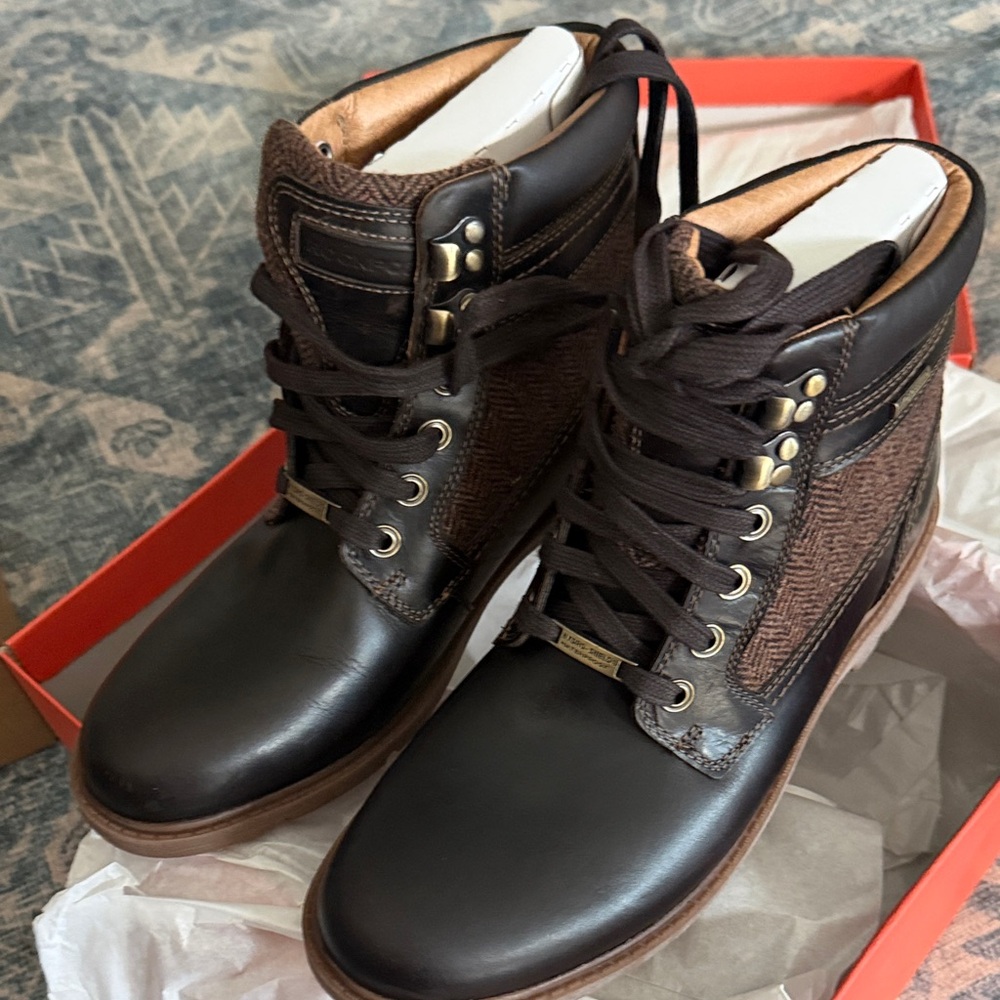 Men’s Brown Leather Ankle Boots